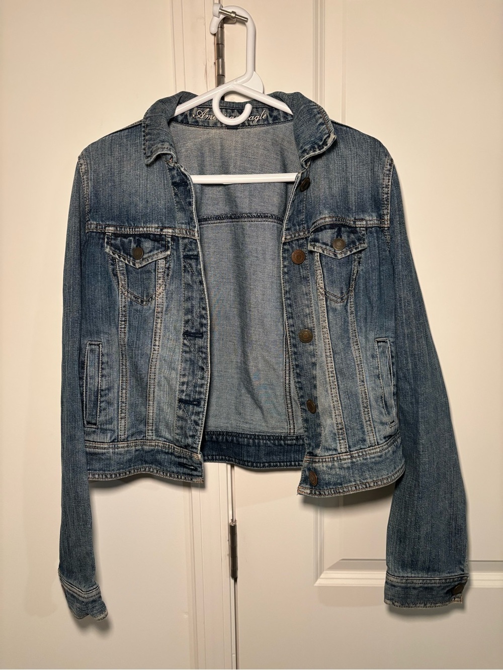 American Eagle Outfitters Medium Blue Denim Jacket
